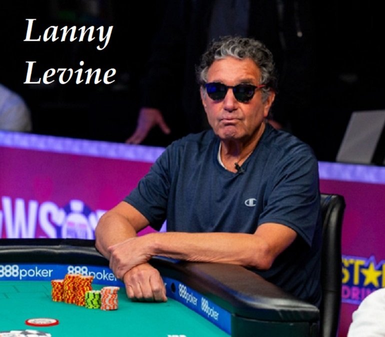 Lanny Levine at WSOP2018 №66 NLHE event